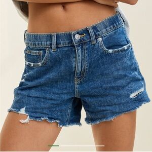 Denim Distressed Women Shorts